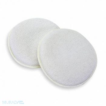 TOUGH GUY Applicator Pad 4 in L White PK2, 2ZPE7