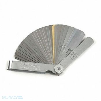 GEARWRENCH Feeler Gauge 32 Blade 0.0015 to 0.035 In, 2ZPF6