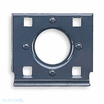 BULLDOG Mount Kit Weld-On Swivel Mount, 2ZPT2