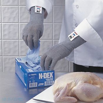 SHOWA D2081 Coated Glove Light Gray 9, 2ZPY3