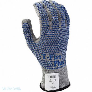 SHOWA D2082 Coated Gloves Blue/Gray 10, 2ZPY8