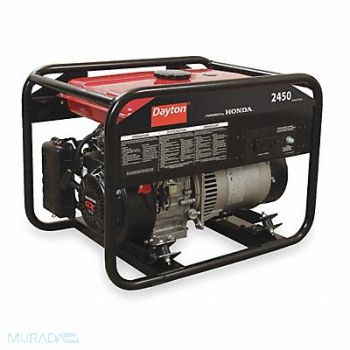 DAYTON Portable Generator 4550W 163cc, 2ZRP6