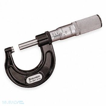 STARRETT Outside Micrometer 2 to 3 Knurled Ring, 2ZUA2