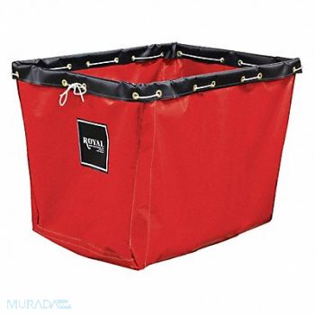 ROYAL BASKET TRUCKS Replacement Liner 6 Bu Red Vinyl, 2ZU33