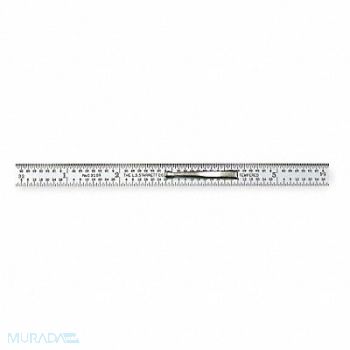 STARRETT Steel Rule Flexible 6 In 10R Grad, 2ZUU2