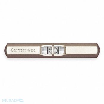 STARRETT Pocket Level 3 1/2 In 1 Vial, 2ZVL9