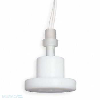 MADISON Low Lvl Lqd Swch 1/8 NPT ClsOnRise PP, 2ZY75