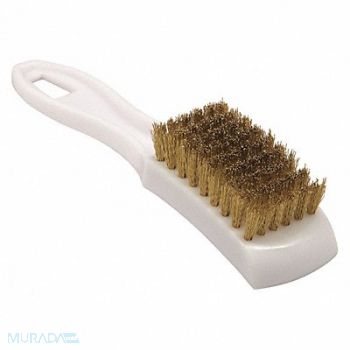 TANIS BRUSH Brush Brass Small Plastic Handle, 302W76