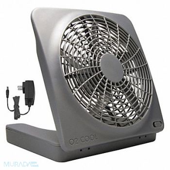 TREVA/O2COOL Compact Fan 2 Speeds 10 Blade Diameter, 305V95