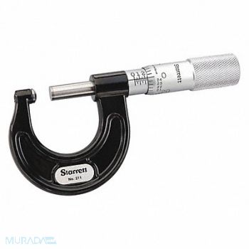 STARRETT Outside Micrometer Carbide Anvil, 30A335