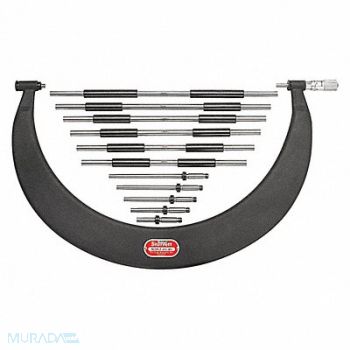 STARRETT Micrometer Set Plain 12 to 18 Range, 30A574