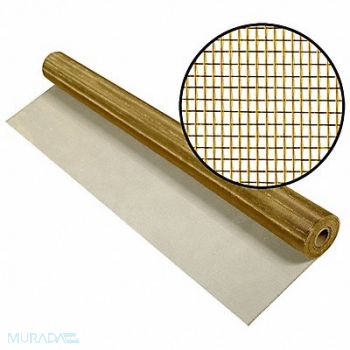 GRAINGER APPROVED Screen Bronze 24in.x50 ft., 30AA86