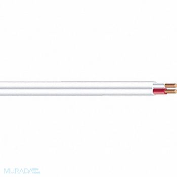 SOUTHWIRE T-Stat Cbl 2 Cond 18AWG Plen Wht 500ft, 30C849