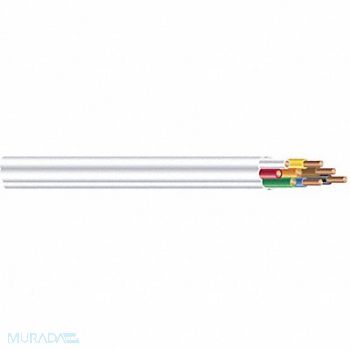 SOUTHWIRE T-Stat Cbl 8 Cond 18AWG Plen Wht 250ft, 30C854