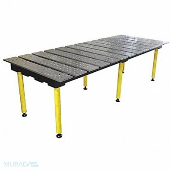 BUILDPRO Welding Table 30.5 in H 38 in D 78 in W, 30D317