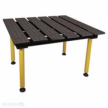 BUILDPRO Welding Table 24 in H 38 in D 47 in W, 30D351