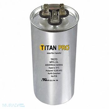 TITAN PRO Dual Run Capacitor 80/75 MFD 5 5/8 H, 30D658