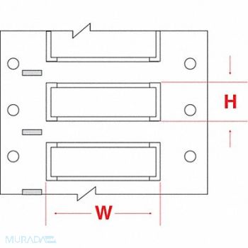 BRADY Wire Marker Wire Sleeve PermaSleeve(R), 30DP63