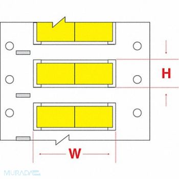 BRADY Wire Marker Wire Sleeve PermaSleeve(R), 30DR24