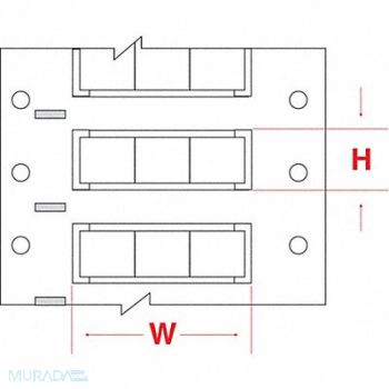 BRADY Wire Marker Wire Sleeve PermaSleeve(R), 30DR26