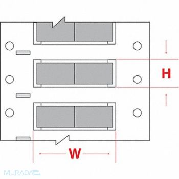 BRADY Wire Marker Wire Sleeve PermaSleeve(R), 30DN41
