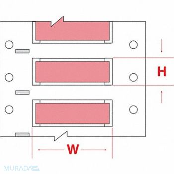 BRADY Wire Marker Wire Sleeve PermaSleeve(R), 30DR95