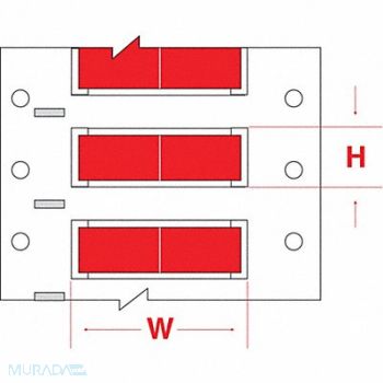 BRADY Wire Marker Wire Sleeve PermaSleeve(R), 30DP36