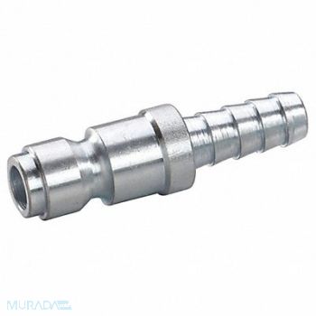 SPEEDAIRE Quick Connect Plug 1/4 Body 3/8 Barb, 30E740