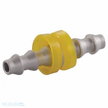 SPEEDAIRE Barbed Hose Mender Aluminum 3/8 ID Male, 30E638