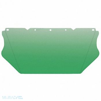 MSA Visor Green Polycarbonate, 30FX09
