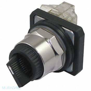 DAYTON Non-Illum Selectr Swtch 30mm 2 Pos Lever, 30G296