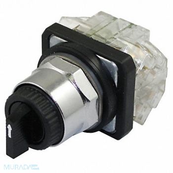 DAYTON Selector Switch 3 Pos. Standard 30mm, 30G302