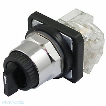 DAYTON Non-Illum Selectr Swtch 30mm 3 Pos Lever, 30G303