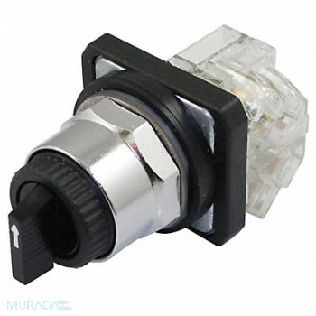 DAYTON Non-Illum Selectr Swtch 30mm 3 Pos Lever, 30G305