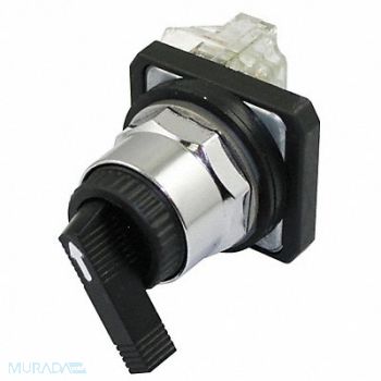 DAYTON Non-Illum Selector Switch Cam E 1NO/1NC, 30G308