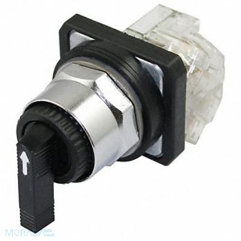 DAYTON Non-Illumin Selectr Switch Cam C 3P 30mm, 30G314
