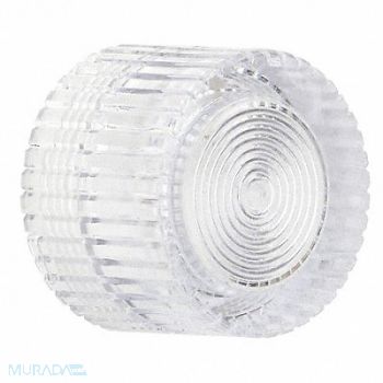 DAYTON Push Button Cap Illuminated 30mm Clear, 30G472