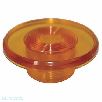 DAYTON Mushroom Head 30mm Yellow, 30G483