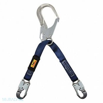 CONDOR Positioning Lanyard Blue Fixed, 30HG86
