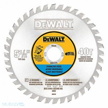 DEWALT Circular Saw Blade Blade Dia 5-1/2 in., 30HJ85