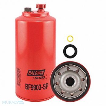 BALDWIN FILTERS Fuel/Water Separator Spin-on 9-7/32 In, 30HL63