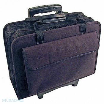 PLATT Rolling Tool Bag Black Nylon, 30JZ91