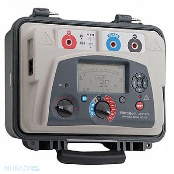 MEGGER Megohmmeter 1000 to 15000V DC LCD, 30KA05