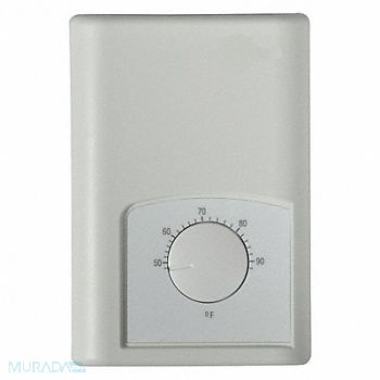 DAYTON Elct Wl/Ceil Htr Thrmostat 5-1/2 H 2Pole, 30KA31