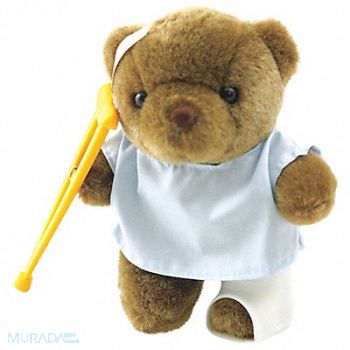 MEDSOURCE Patient Stuff Bear Brown, 30LR42