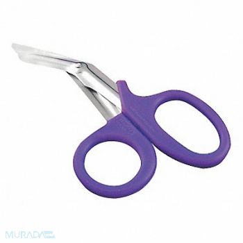 MEDSOURCE Shears Blue Stainless Steel PK50, 30LT81