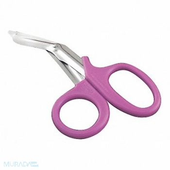 MEDSOURCE Shears Pink Stainless Steel PK50, 30LT82