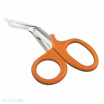 MEDSOURCE Shears Orange Stainless Steel PK50, 30LT87