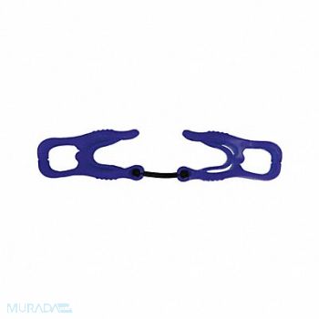 CONDOR H7255 Glove Clip with Dual Clips 6-13/32inL PR, 30LU75