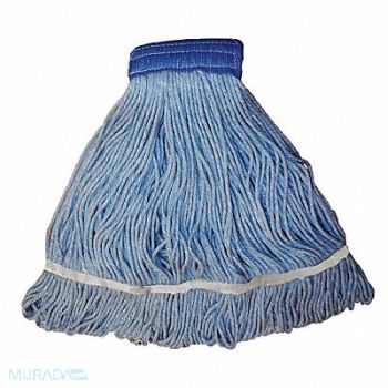 TOUGH GUY Wet Mop Blue Cotton, 30LU83